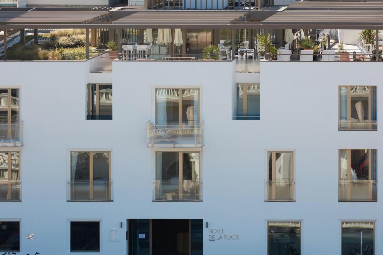 Hotel De La Plage - Nouvel Etablissement เบียริตซ์ ภายนอก รูปภาพ
